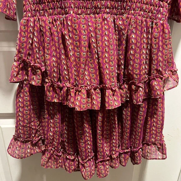 NWOT Misa Los Angeles chiffon dress - Picture 5 of 9